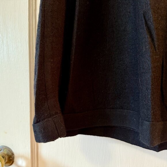 Anthropologie | Sparrow Black Wool Shift Dress - Picture 6 of 12